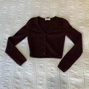 Babaton Mini Button Up Sweater/cardigan